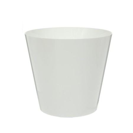 Kashpo for flowers with an insert "Fiji", 5 l, white color-2
