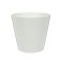 Kashpo for flowers with an insert "Fiji", 5 l, white color