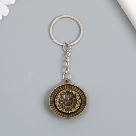 Metal keychain "Leo on the shield" MIX 3.6x3.2x0.3 cm-3