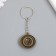 Metal keychain "Leo on the shield" MIX 3.6x3.2x0.3 cm