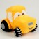 Tractor soft toy, yellow color