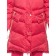 Coat for girls, height 122 cm, raspberry color