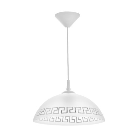 Lamp Bayerlux cap "Aris" 1 lamp E27 40W White D.300