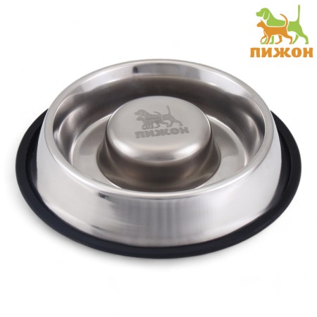 Limit feeding bowl on a non -slip basis, 950 ml