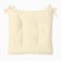Siddle on the chair Ethel Home 42x42 cm, col. dairy, 100% HL, sarzha 250 g/m2