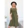 Women's dress, size 54, khaki color