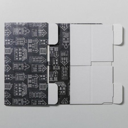 Gift folding box, packaging, “house where the heart”, 31.2 x 25.6 x 16.1 cm-8