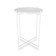 Journal table, 376x376x515, White Muar