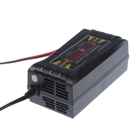 Charger of the battery 12 V, 10A, automatic, 150-250 V, 87 W, LCD display-3