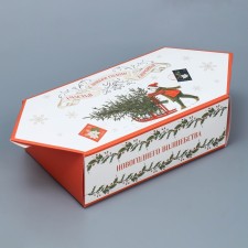 The prefabricated box - the context of Retro, 18 x 28 x 10 cm, New Year