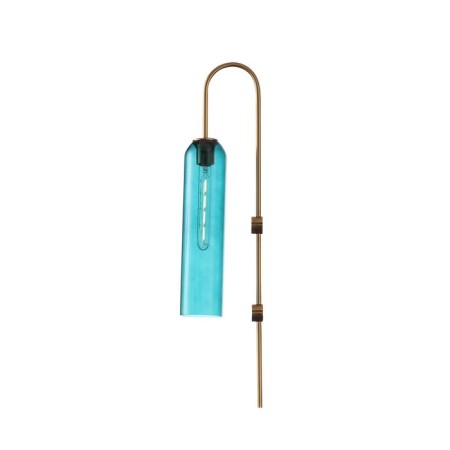 Wall lamp ST LUCE. SL1145.381.01. Callana. 1x60 watts, E27, 10x78 cm, brass color-5