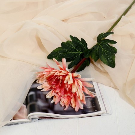 Artificial flowers "Pionovid Astra" 17x63 cm, orange