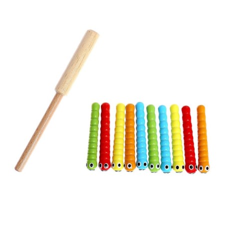 Magnetic fishing "fishing and worms"-1