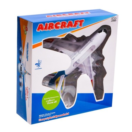Liner aircraft, works on batteries, light and sound effects-4