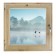 Window 80x80 cm, "fog over the river", single -chamber double -glazed window, needles