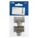 The tee of Zein, 1/2 ", internal/outer/internal thread, stainless steel, packing 2 pcs.