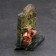 Souvenir-Skol "Lizard", with stones, small, mix