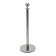 Silver fence stand Calligrata, height-95cm, diameter 5.1 cm, floor diameter-32cm