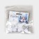 Hair elastic bands 2 pcs New Year's “Magic around you” for the New Year, 10 x 9 cm