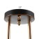 Chandelier 1083/2BK+GD 40W E27 Black-gold 46x15x24 cm Bayerlux