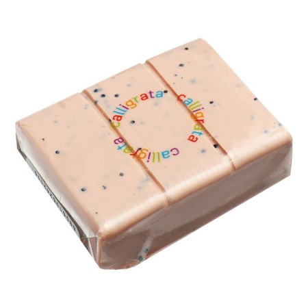 Polymer clay 50g "Calligrata" effect of stone - amber quartz