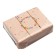 Polymer clay 50g "Calligrata" effect of stone - amber quartz