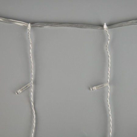 Garland "Curtain" 2 × 1.5 m, IP20, transparent thread, 360 LED, white glow, 8 modes, 220 V-3