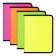 A4 notebook folder, Erichkrause Matt Neon, plastic, on lightning, mix