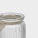 Bank for bulk products with a ceramic lid "heart", 300 ml, white color