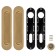 Armadillo SH010SG-1 sliding doors handle, matte gold color