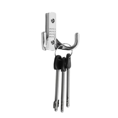 Furniture hook Cappio Bobolink, two -rod, chrome-1