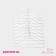Shoulders - Mitallic shares thin, 40 × 22 × 0.2 cm, 10 pcs, silver color