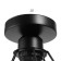 Adri chandelier 1x60W E27 Black 16x16x18 cm Bayerlux