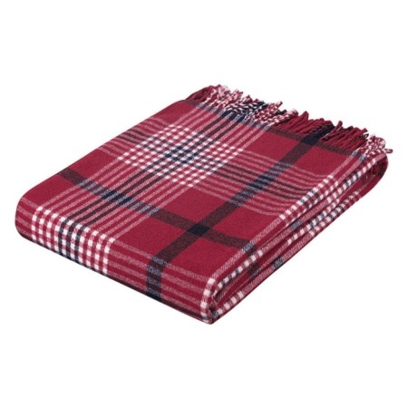 Blanket, size 130x170 cm, red color-1