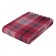 Blanket, size 130x170 cm, red color