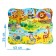 Puzzles with tactile inserts "Jungle animals", 13 details
