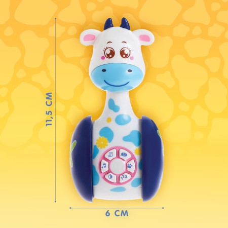Developing toy "Musical Nevalyashka: Layer Mumu", Sound, Light-1