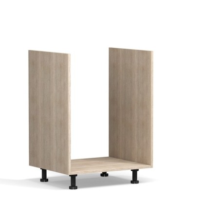 Angelica floor cabinet for sink, 600x510x820, dairy oak/ash-2