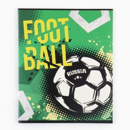 Notebook A5, 36 liters on the paper clip No. 1 MIX "September 1: Football" UV Lacques-5