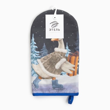 Mittens-Object Etel Holid 15x28cm, Sarzha, 100% HL, Vatin 250g/m2-3