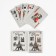 Paris Paris playing Paris, 54 pcs, 33 μm, map 8.7 x 5.7 cm, silver