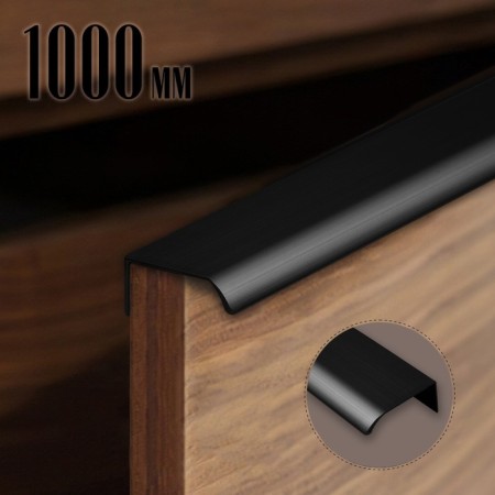 Penfois handle Cappio RT002BL, l = 1000 mm, m/o 960 mm, black color is black