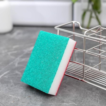 Sponge cleaning abrasive, bilateral, 10 × 7 × 2.5 cm-1