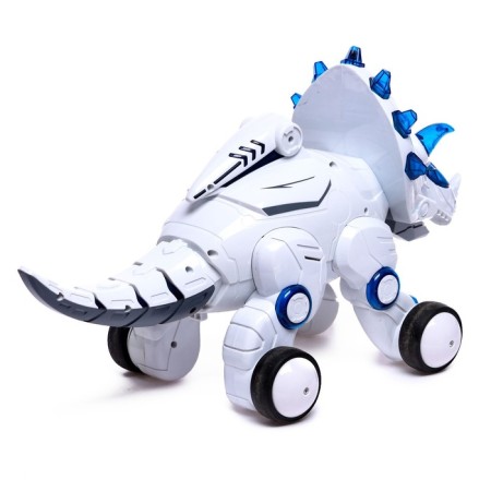 Triceratops dinosaur robot Zhory, on the control panel, interactive: sound, light, dancing, on the battery-2