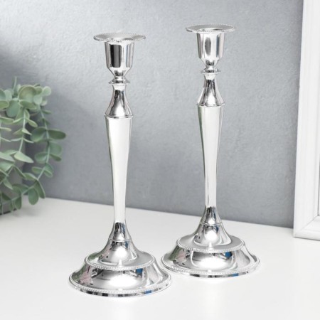 Climber Metal "smoothness" silver set 2 pcs 24x10x10 cm-1