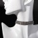 Choker "Grace of sparks", thin, black-silver color, l = 30 cm