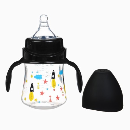 Finding bottle Ø50mm shg, +0x., 150ml, black color