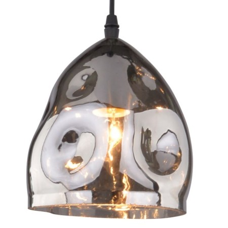 Suspended ACCIA 1xe27 40W, size 15x15x68 cm, black color-1