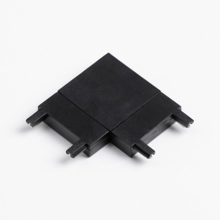 Connector ultra-shaped B-shaped black 3.6x3.6x0.6 cm