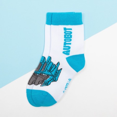 Children's socks "Autobot", transformers, 14-16 cm-1